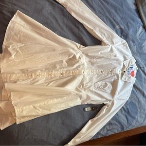 NIC+ZOE White Button-Up Shirt (long)